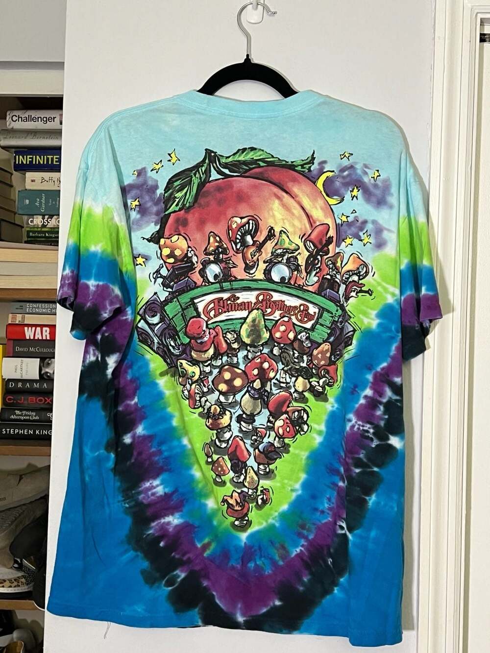 Liquid Blue The Allman Brothers Band Mushroom Express Tie-Dye Graphic T-Shirt - Picture 2 of 3